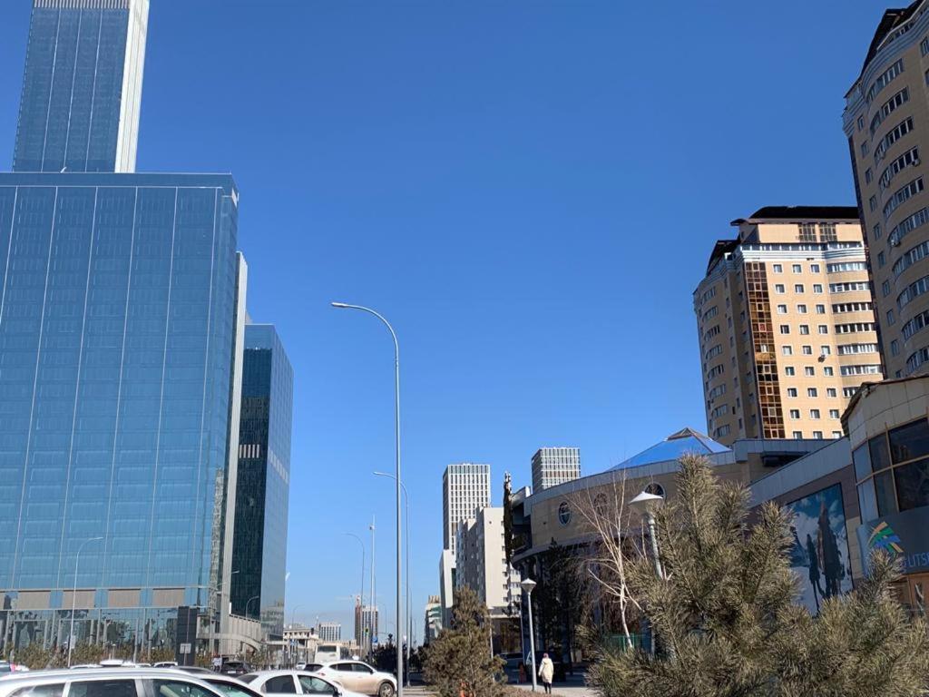 Квартира С Видом На Abu Dhabi Plaza Astana Exterior foto